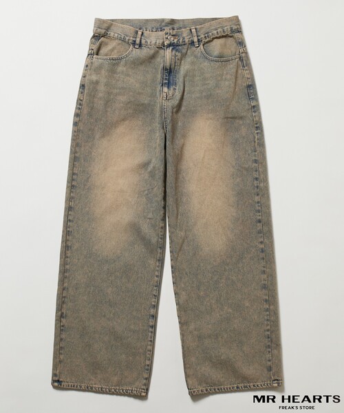 [FREAK'S STORE] Denim брюки LARGE индиго b люмен z