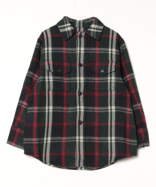 RALPH LAURENウール チェックジャケット 肘当て付き ラルフローレン RALPH LAUREN CHAPS RALPH LAUREN テーラード