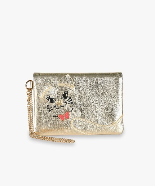 ANNA SUI 装飾付きパスケース ANNA SUI（アナスイ） パスケース TITIソフト 2面パスケース