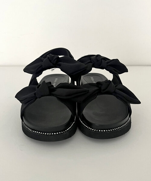 「prose verse」 フラットサンダル MEDIUM ブラック系その他 レディース_画像4