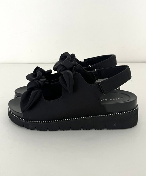 「prose verse」 フラットサンダル MEDIUM ブラック系その他 レディース_画像5