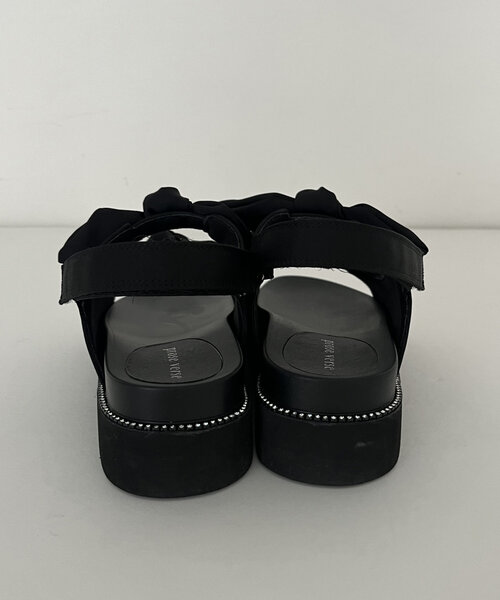 「prose verse」 フラットサンダル MEDIUM ブラック系その他 レディース_画像6