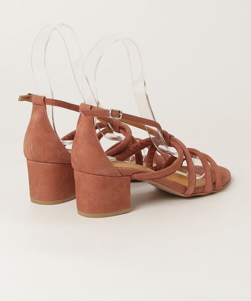 「CHEMBUR」 ヒールサンダル 37.5 ブラウン レディース_画像2