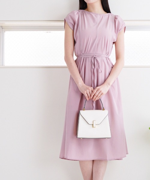 「a lot of love」 半袖ワンピース FREE グレー レディース_画像2