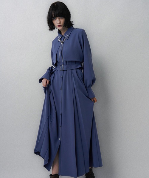 新品 HARE カットワークシシュウ ワンピース ネイビー 88 楽天市場