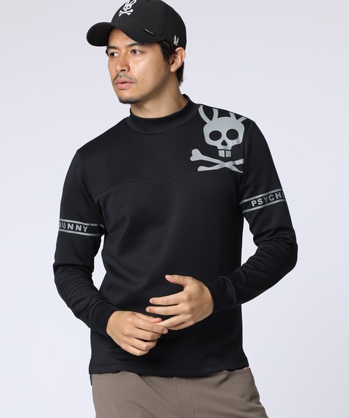 Psycho Bunny（サイコバニー） tシャツ 「GOLF」ラインスリーブロゴ