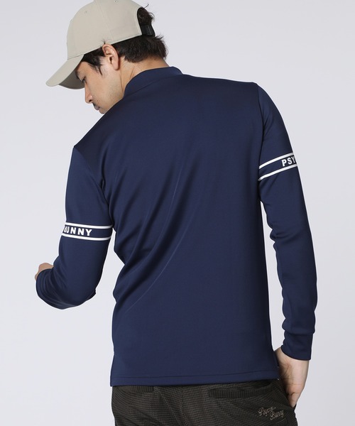 Psycho Bunny（サイコバニー） tシャツ 「GOLF」ラインスリーブロゴ