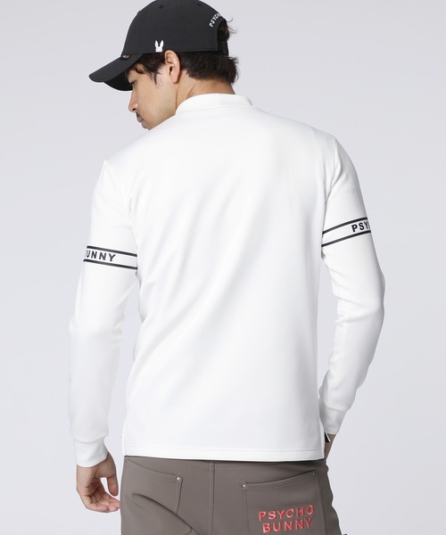 Psycho Bunny（サイコバニー） tシャツ 「GOLF」ラインスリーブロゴ