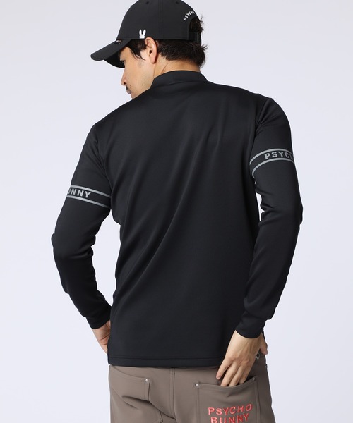 Psycho Bunny（サイコバニー） tシャツ 「GOLF」ラインスリーブロゴ