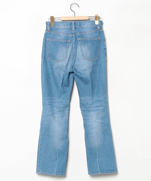 [ADAM ET ROPE'] обработка Denim брюки 36 голубой женский 