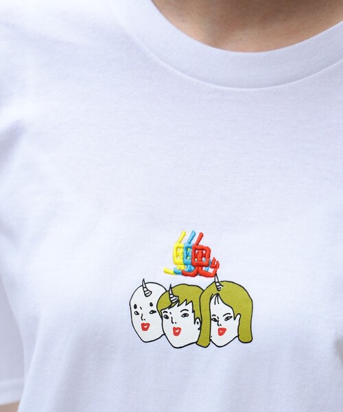 TOKYO CULTUART by BEAMS tシャツ 半袖 松田光市 / 鬼3 Tee レディース