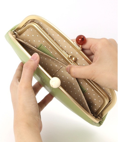 財布 zucchero filato ズッケロフィラート 58057 がま口長財布