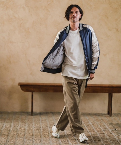 CAMBIO（カンビオ） スカジャン mj11134-Different Design Reversible