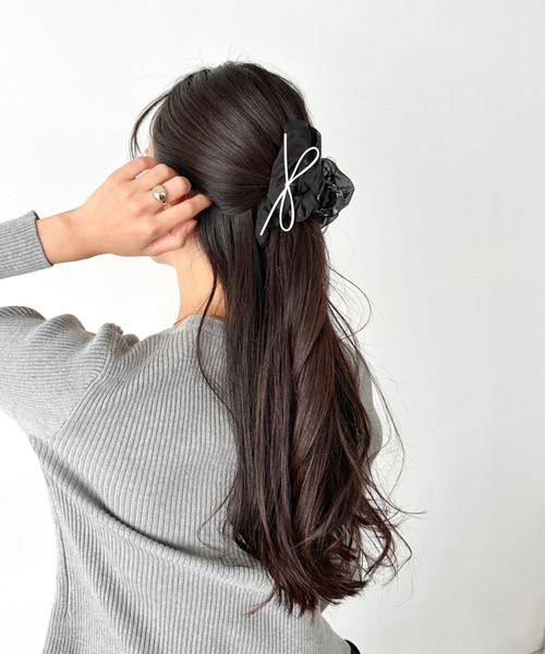 LOVALOT（ラバロット） ヘアクリップ リボンシュシュヘアクリップ