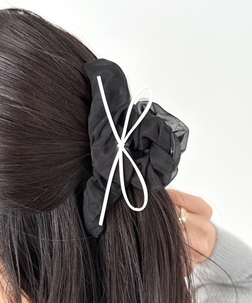 LOVALOT（ラバロット） ヘアクリップ リボンシュシュヘアクリップ