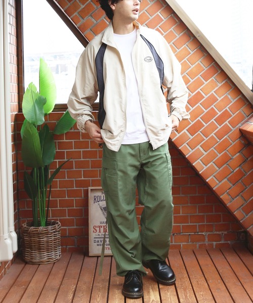 8 ナイロンジャケット ナイロンタスランZIPジャケット メンズ