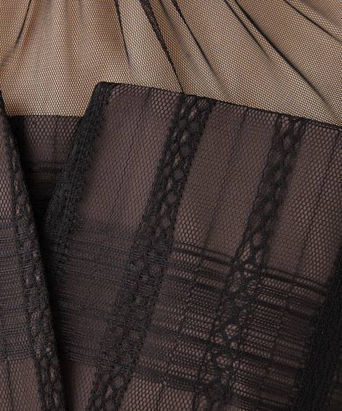 「AIMER」 半袖ワンピース MEDIUM パープル レディース_画像7