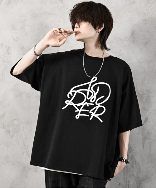 「ADRER」 半袖Tシャツ SMALL ブラック メンズ_画像2