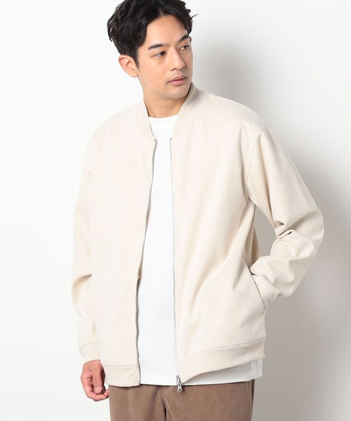 Grand PARK（グランドパーク） カーディガン マイクロファイバージップ