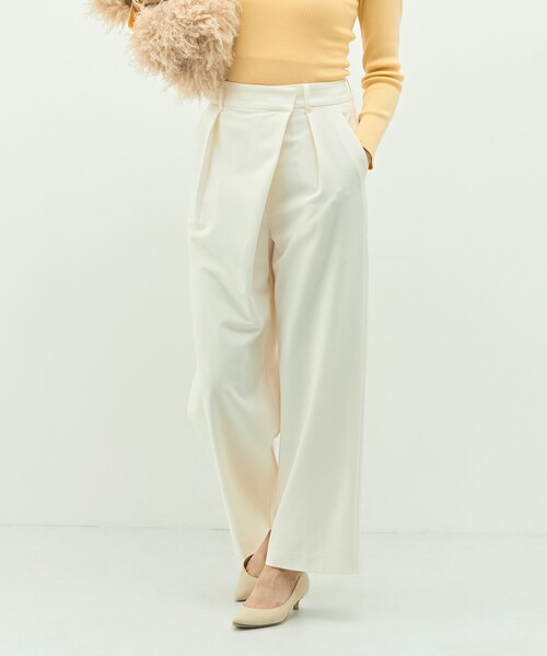 NOLLEY'S Sophi（ノーリーズソフィー） パンツ ウォッシャブルピーチ