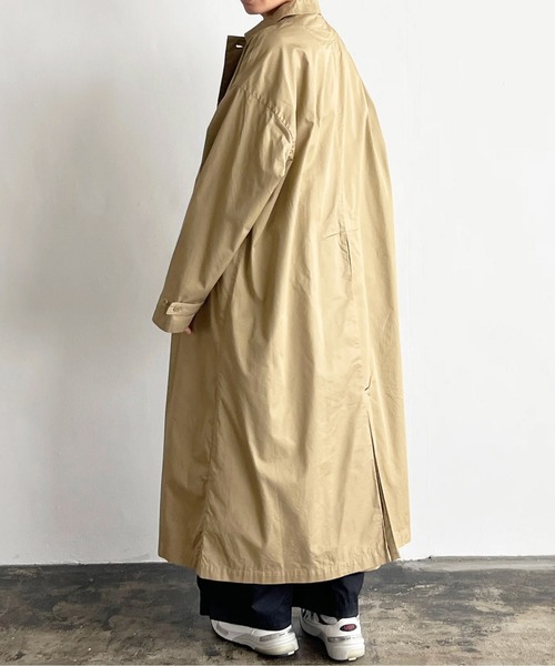 HARVESTY ステンカラーコート キャメル HARVESTY（ハーベスティ） ステンカラーコート コート HARVESTY