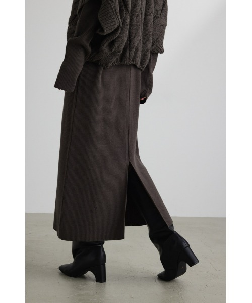 「STYLEMIXER」 コンビワンピース SMALL チャコールグレー レディース_画像6