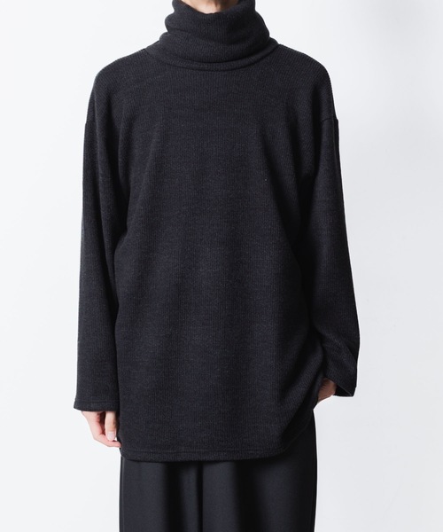 ATO（アトウ） セーター ニット JACKAL RIB OVERSIZED TURTLE-NECK 