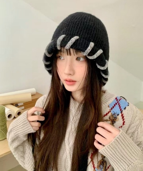 BURNER（バーナー） ニット帽 ニットキャップ 「CHI SELECT」配色