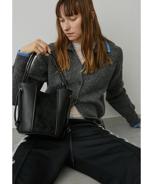 uyu. ハンドバッグ 切り替えデザインハンドバッグ : ZOZOTOWN Yahoo!店