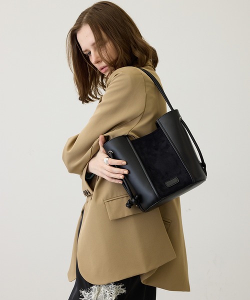 uyu. ハンドバッグ 切り替えデザインハンドバッグ : ZOZOTOWN Yahoo!店