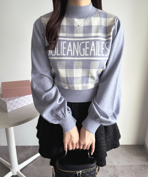 「apres jour」 長袖ニット フリー ブラック レディース_画像4