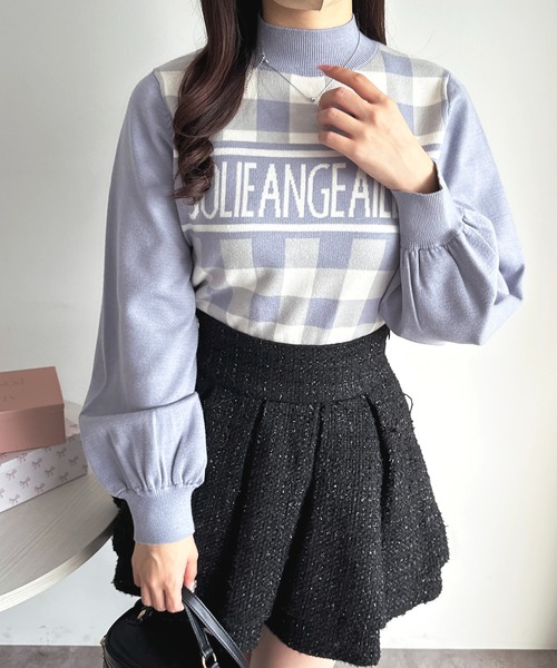 「apres jour」 長袖ニット フリー ブラック レディース_画像9