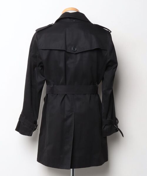 BURBERRY ブラック トレンチコート UK 4 BURBERRY（バーバリー） ケンジントン トレンチコート UK4 サイズXS