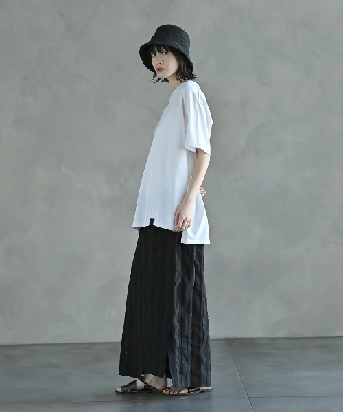 「funda mine」 半袖Tシャツ 02 ホワイト レディース_画像3