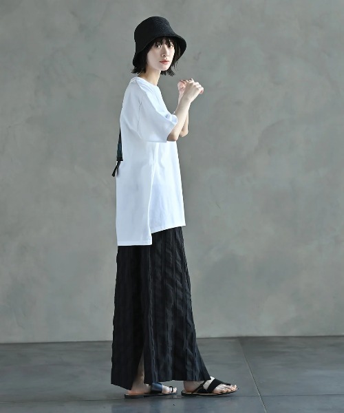 「funda mine」 半袖Tシャツ 02 ホワイト レディース_画像6