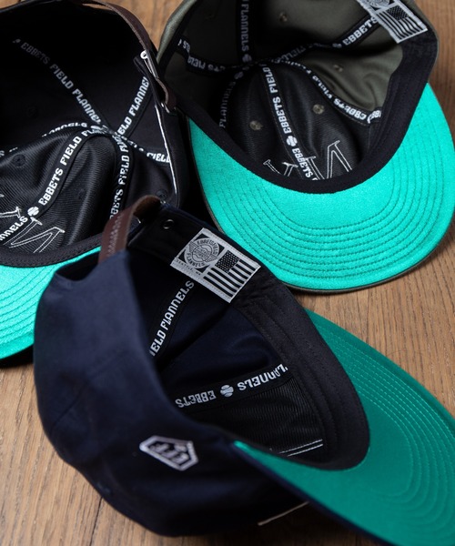 「EBBETS FIELD FLANNELS」 キャップ FREE ブラック メンズ_画像6