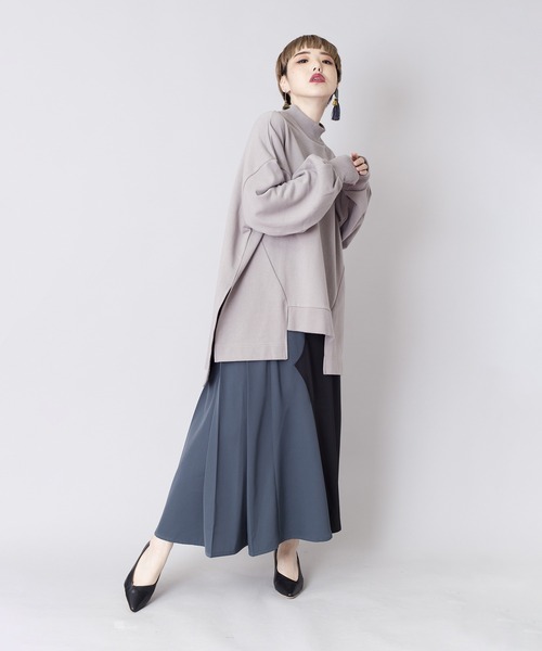 「OSMOSIS」 スウェットカットソー ONE SIZE ブラック レディース_画像5