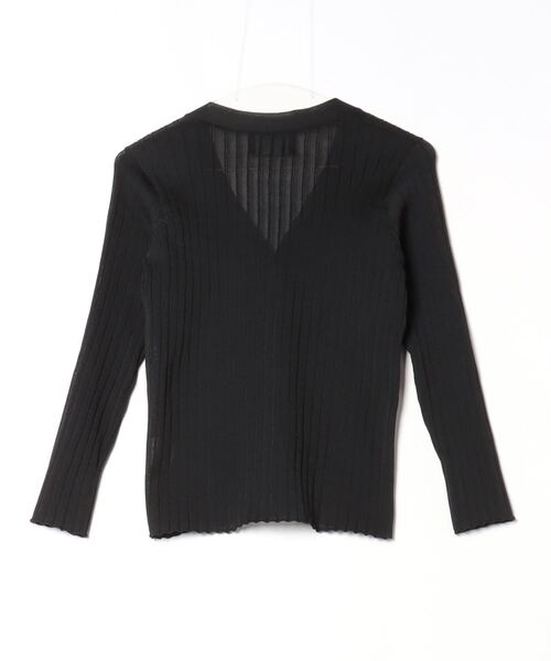 「NOBLE」 カーディガン FREE ブラック レディース_画像2
