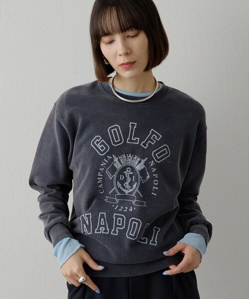 ウィムガゼット　裏毛プルオーバー新品 Whim Gazette(ウィム ガゼット)｜裏毛ロゴプルオーバー