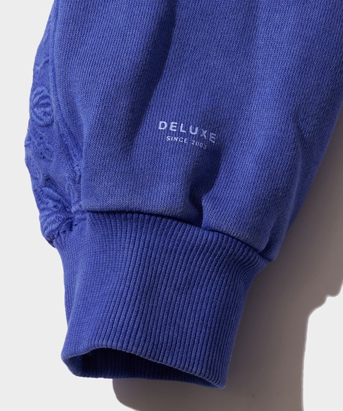 トップス DELUXE x EVISEN 26ss BOTANIC HOODIE XL DELUXE x EVISEN BOTANIC HOODIE - BLUE – Evisen Skateboards ゑ