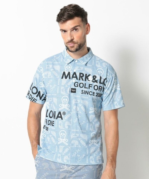 MARK&LONA（マークアンドロナ） 「MARK & LONA」 半袖ポロシャツ 46