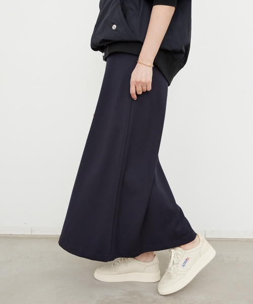 Deuxieme Classe（ドゥーズィエムクラス） フレアスカート 36 ネイビー