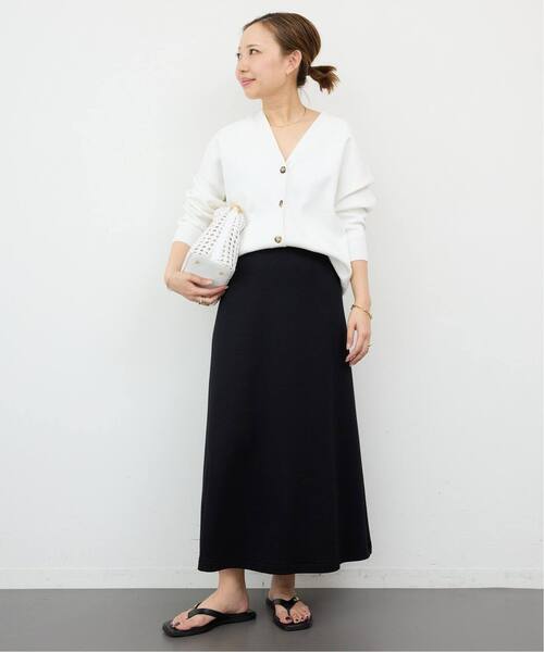 Deuxieme Classe（ドゥーズィエムクラス） フレアスカート 36 ネイビー