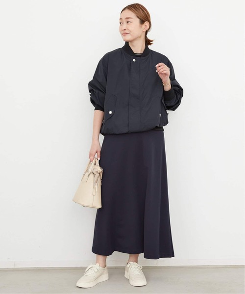 Deuxieme Classe（ドゥーズィエムクラス） フレアスカート 36 ネイビー