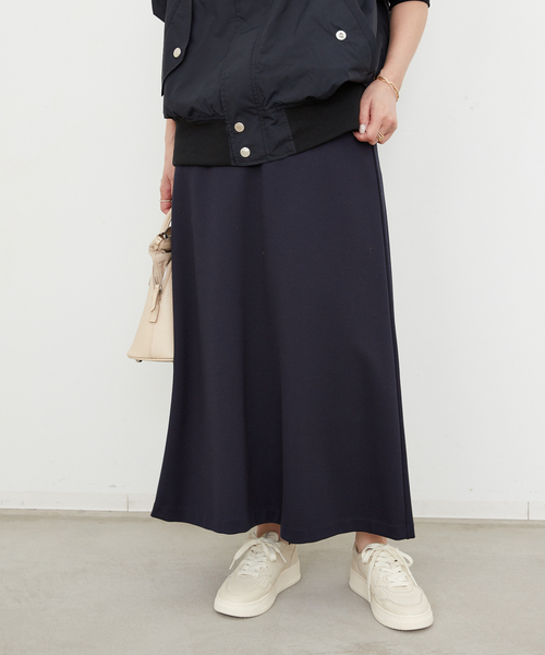 Deuxieme Classe（ドゥーズィエムクラス） フレアスカート 36 ネイビー