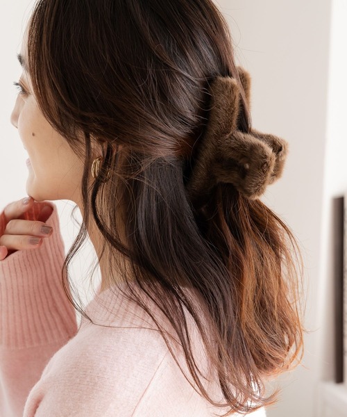 Elura（エルーラ） ヘアクリップ ファークリップ/642997 : ZOZOTOWN