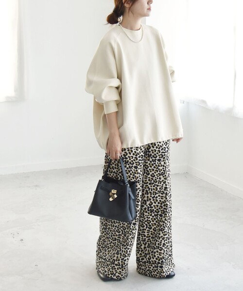 「quaranciel」 長袖カットソー ONE SIZE ブルー レディース_画像7