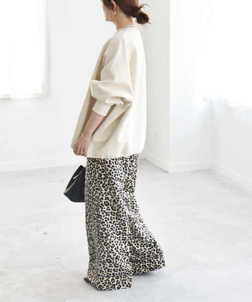 「quaranciel」 長袖カットソー ONE SIZE ブルー レディース_画像8