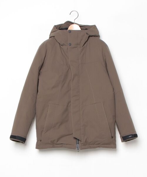 NANO universe（ナノ・ユニバース） ダウンジャケット S カーキ メンズ