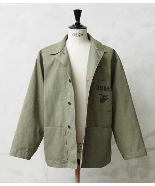 WAIPER.inc カバーオール 米軍 1940's U.S.M.C. P-41 HBT